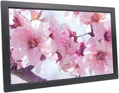 21.5 Inch Digital Picture Frame, Full HD 1920x1080 IPS Display, Auto Rotate, Music, Calendar, Alarm, Timer in Saudi Arabia