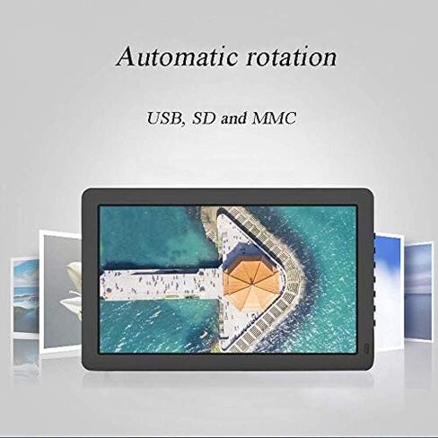 21.5 Inch Digital Picture Frame, Full HD 1920x1080 IPS Display, Auto Rotate, Music, Calendar, Alarm, Timer in Saudi Arabia