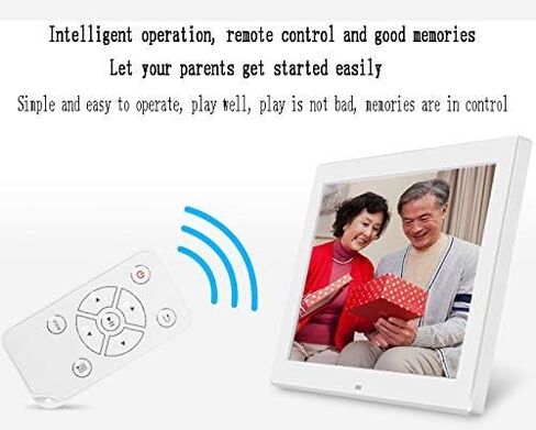 12-inch 720P IPS Digital Photo Frame, Ultra-Thin Wall-Mounted Frame, with Remote Control, 1024x768 high-Definition Display. in Saudi Arabia