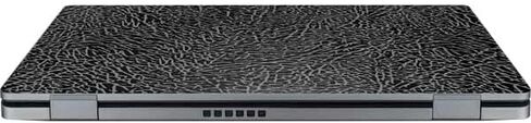 Skinit Decal Laptop Skin Compatible with Latitude 5420 - Officially Licensed Elephant Print Black Design in Saudi Arabia