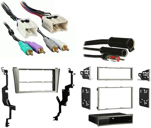 Harmony Audio Compatible with Infiniti I35 2002 2003 2004 Multi DIN Stereo Harness Radio Install Dash Kit Package in Saudi Arabia