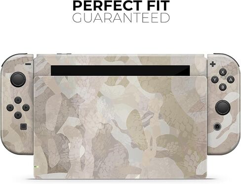 Design Skinz - متوافق مع Nintendo DSi XL - غطاء حماية من الفينيل مقاوم للخدش وقابل للإزالة - تمويه صحراوي V2 in Saudi Arabia