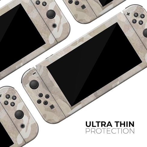 Design Skinz - متوافق مع Nintendo DSi XL - غطاء حماية من الفينيل مقاوم للخدش وقابل للإزالة - تمويه صحراوي V2 in Saudi Arabia