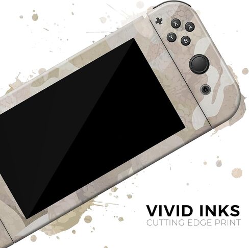 Design Skinz - متوافق مع Nintendo DSi XL - غطاء حماية من الفينيل مقاوم للخدش وقابل للإزالة - تمويه صحراوي V2 in Saudi Arabia