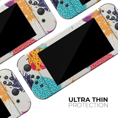 Design Skinz - متوافق مع Nintendo DSi XL - غطاء حماية من الفينيل قابل للإزالة ومقاوم للخدش - Retro Summer Pineapple v2 in Saudi Arabia