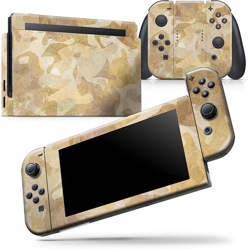 Design Skinz - متوافق مع Nintendo DSi XL - غطاء حماية من الفينيل مقاوم للخدش وقابل للإزالة - تمويه صحراوي V1 in Saudi Arabia