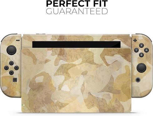 Design Skinz - متوافق مع Nintendo DSi XL - غطاء حماية من الفينيل مقاوم للخدش وقابل للإزالة - تمويه صحراوي V1 in Saudi Arabia