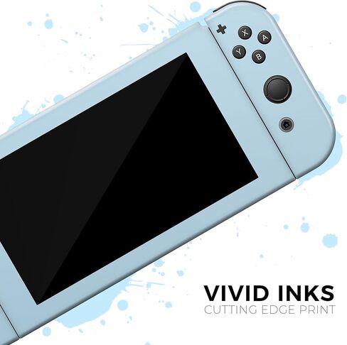 Design Skinz - Compatible with Nintendo DSi XL - Skin Decal Protective Scratch-Resistant Removable Vinyl Wrap Cover - Baby Blue Pastel Color in Saudi Arabia