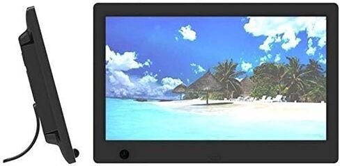 إطار صور رقمي مقاس 10.1 بوصة مزود بوظيفة استشعار جسم الإنسان وشاشة عرض كاملة الوضوح. in Kuwait