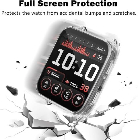 6-Pack Watch Screen Protector for Garmin Venu X1, Soft TPU Watch Case Full Protective Cover for Garmin Venu X1 Smartwatch in Kuwait