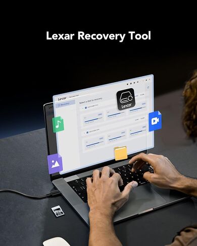 Lexar Professional Silver Series CFexpress 4.0 Type A Card 1 تيرابايت، بطاقة CFe تصل إلى 1750 ميجابايت/ثانية للقراءة، VPG200، بطاقة CF فيديو 8K، بطاقة ذاكرة متوافقة مع كاميرات Sony Alpha وSony FX in Kuwait