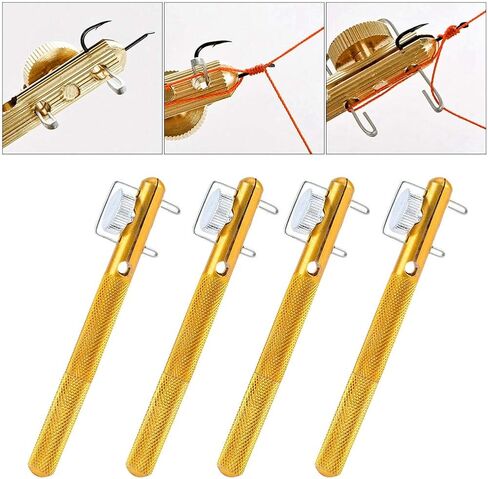 4 PCS Fly Fishing Line Knot,Fast Tying Tool Nail Knot Fishing Line Hook Tier Fishing Tackle Accessory in Saudi Arabia