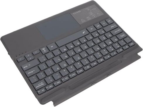Keenso Portable Ultra Slim Wireless Keyboard with Touchpad Colorful Backlight for Pro 8 Pro X Tablet Accessories in Saudi Arabia