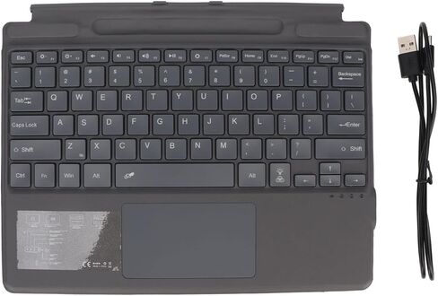 Keenso Portable Ultra Slim Wireless Keyboard with Touchpad Colorful Backlight for Pro 8 Pro X Tablet Accessories in Saudi Arabia