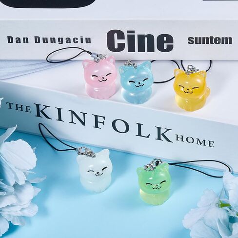 Phone Charms Y2K Resin Aesthetic Cell Phone Strap for Bag Camera Keychain Wallet Pendants Decor in Saudi Arabia