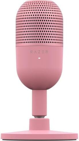 Razer Seiren V3 Mini USB Microphone: Condenser Mic - Supercardioid Pickup Pattern - Tap-to-Mute Sensor with LED Indicator - Shock Absorber (Renewed Premium) in Saudi Arabia