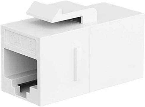 12 قطعة RJ45 CAT6 مقرنة توصيل أنثى إلى أنثى، UTP CAT6 (أبيض 12 قطعة) in Saudi Arabia