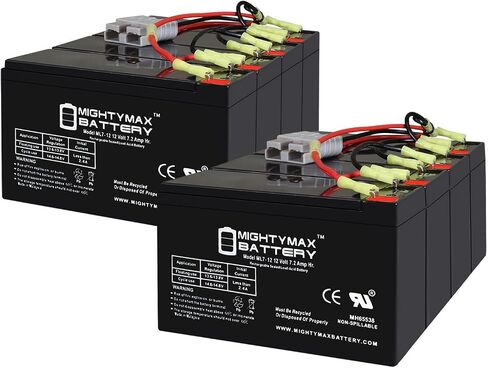 Mighty Max Battery RBC12 UPS Complete Replacement Battery Kit for Cartridge #12 in Saudi Arabia