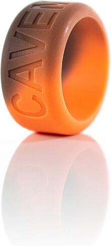 Caveman Flare Mini: Temperature Sensor for Gun Barrels, Changes Color at 130ºF, Made in USA, Fits .675" to 2" Barrels, Easy Toolless Install, Improves Shooting Accuracy and Safety in Saudi Arabia