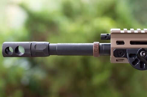 Caveman Flare Mini: Temperature Sensor for Gun Barrels, Changes Color at 130ºF, Made in USA, Fits .675" to 2" Barrels, Easy Toolless Install, Improves Shooting Accuracy and Safety in Saudi Arabia
