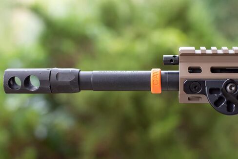 Caveman Flare Mini: Temperature Sensor for Gun Barrels, Changes Color at 130ºF, Made in USA, Fits .675" to 2" Barrels, Easy Toolless Install, Improves Shooting Accuracy and Safety in Saudi Arabia