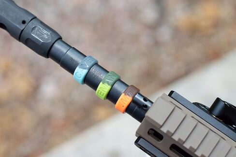 Caveman Flare Mini: Temperature Sensor for Gun Barrels, Changes Color at 130ºF, Made in USA, Fits .675" to 2" Barrels, Easy Toolless Install, Improves Shooting Accuracy and Safety in Saudi Arabia