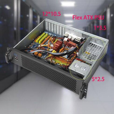 2U ATX عمق الهيكل 13.38 بوصة Flex ATX PSU in Saudi Arabia