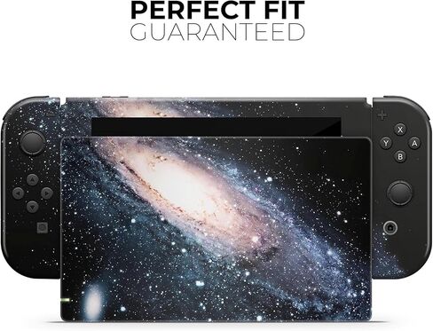 Design Skinz - Compatible with Nintendo DSi XL - Skin Decal Protective Scratch-Resistant Removable Vinyl Wrap Cover - Swirling Glowing Starry Galaxy in Saudi Arabia