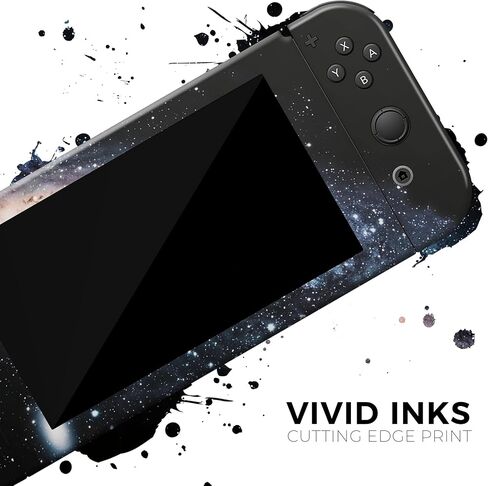 Design Skinz - Compatible with Nintendo DSi XL - Skin Decal Protective Scratch-Resistant Removable Vinyl Wrap Cover - Swirling Glowing Starry Galaxy in Saudi Arabia