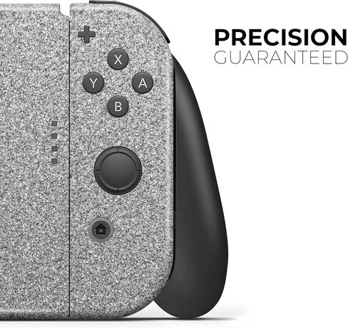 Design Skinz - Compatible with Nintendo DSi XL - Skin Decal Protective Scratch-Resistant Removable Vinyl Wrap Cover - Sparkling Silver Ultra Metallic Glitter in Saudi Arabia