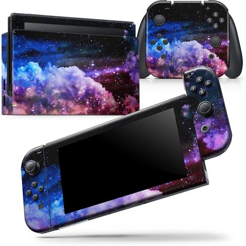Design Skinz - Compatible with Nintendo DSi XL - Skin Decal Protective Scratch-Resistant Removable Vinyl Wrap Cover - Purple Blue and Pink Cloud Galaxy in Saudi Arabia