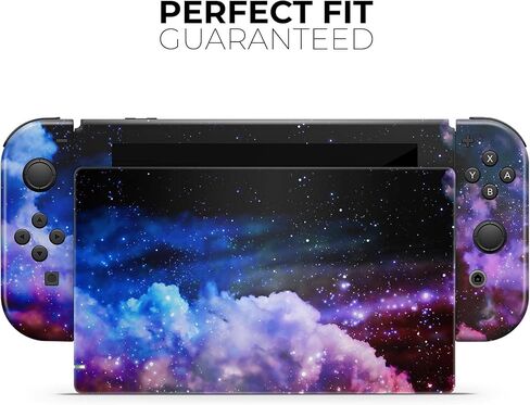 Design Skinz - Compatible with Nintendo DSi XL - Skin Decal Protective Scratch-Resistant Removable Vinyl Wrap Cover - Purple Blue and Pink Cloud Galaxy in Saudi Arabia