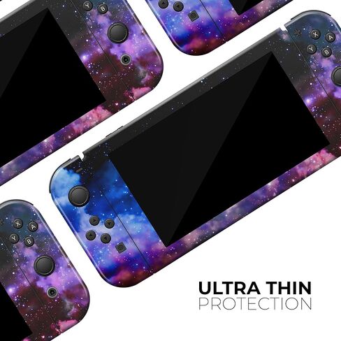 Design Skinz - Compatible with Nintendo DSi XL - Skin Decal Protective Scratch-Resistant Removable Vinyl Wrap Cover - Purple Blue and Pink Cloud Galaxy in Saudi Arabia