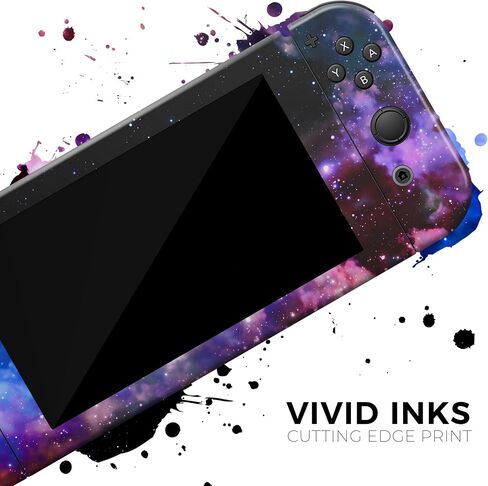 Design Skinz - Compatible with Nintendo DSi XL - Skin Decal Protective Scratch-Resistant Removable Vinyl Wrap Cover - Purple Blue and Pink Cloud Galaxy in Saudi Arabia