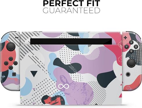 Design Skinz - Compatible with Nintendo DSi XL - Skin Decal Protective Scratch-Resistant Removable Vinyl Wrap Cover - Geometric Modern Camouflage V1 in Saudi Arabia