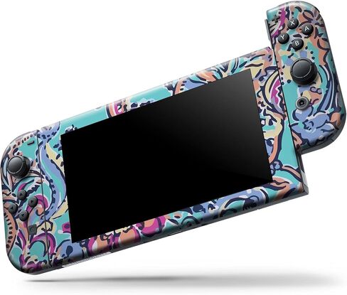 Design Skinz - Compatible with Nintendo DSi XL - Skin Decal Protective Scratch-Resistant Removable Vinyl Wrap Cover - Bright Watercolor Floral in Saudi Arabia