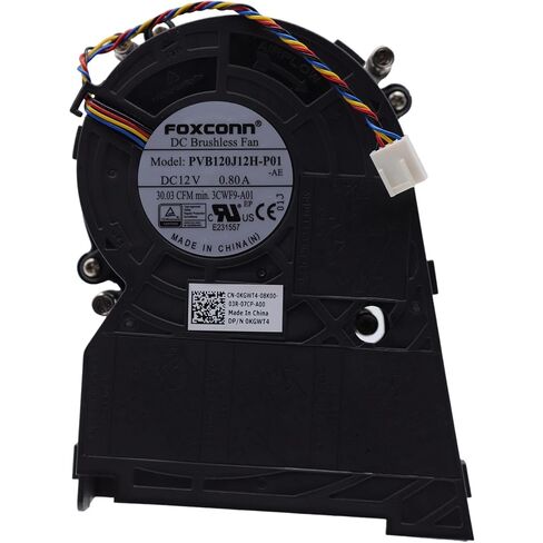 منفاخ تبريد بمروحة تبريد 65 وات KGWT4 3CWF9 7D86K بديل لسطح المكتب Dell Optiplex 5050 5060 5070 3050 3070 7070 7060 (SFF) in Kuwait