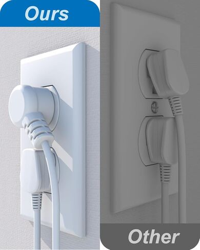 وصلة شريط الطاقة المجوف - 10 منافذ حماية من زيادة التيار مع 6 تيار متردد - 2 USB-A (18 وات) ومنفذين USB-C (PD20W) - منفذ مكتب مثبت على السطح مع سلك بطول 6 أقدام - لطاولة المؤتمرات (أسود) in Saudi Arabia