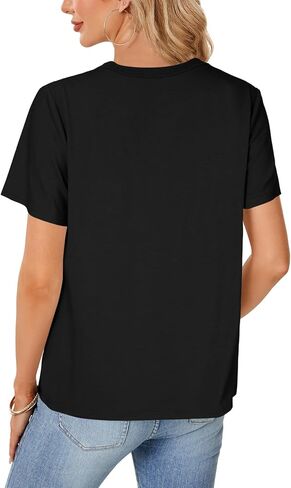 Rooscier Women's Dressy Satin Silky Pleated Crewneck Short Sleeve Business Casual Blouses Shirts Tops in Saudi Arabia