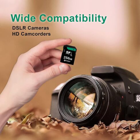 بطاقة ذاكرة الكاميرا الرقمية Synergy، متوافقة مع كاميرا Kodak PIXPRO AZ255 الرقمية، بطاقة ذاكرة رقمية آمنة سعة 256 جيجابايت (SDXC) فئة 10 ذات سعة قصوى in Saudi Arabia