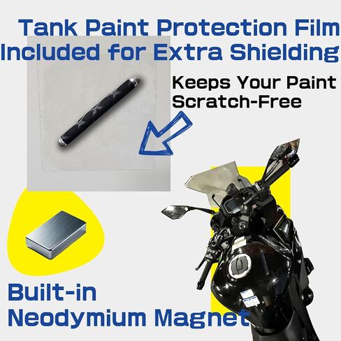 Motorcycle Stylus Pen, Magnetic Stylus, Phone Stylus for Motorcycle, Glove-Friendly Pen, Anti-Loss Strap, Metal Plates, Replacement Tips, Protective Film, Motorcycle Accessories in Saudi Arabia
