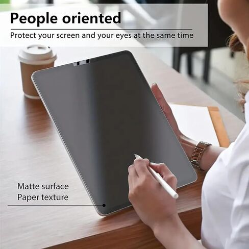 Screen Protector for Apple iPad AIR 11 Inch (2024) Drawing Writing Like Paper, Anti Glare Scratch Resistant Matte PET Film,Compatible with apple pencil (2 Pack) in Saudi Arabia