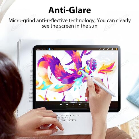 Screen Protector for Apple iPad AIR 11 Inch (2024) Drawing Writing Like Paper, Anti Glare Scratch Resistant Matte PET Film,Compatible with apple pencil (2 Pack) in Saudi Arabia