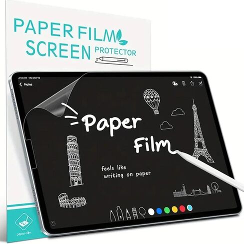 Screen Protector for Apple iPad AIR 11 Inch (2024) Drawing Writing Like Paper, Anti Glare Scratch Resistant Matte PET Film,Compatible with apple pencil (2 Pack) in Saudi Arabia