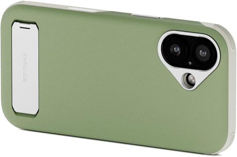 Tilta Khronos Lite Case Compatible with iPhone 17 Air | Lightweight Protective Cage Design | Magnetic Mount for SSDs | Power Banks | Cooling Fans | Integrated Kickstand Support – Light Gray in Saudi Arabia