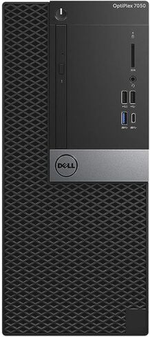 Dell Optiplex 7050 Mini Tower PC Desktop Computer, Windows 11 Pro, 16GB RAM, 256GB SSD, Core i7-7700, USB WiFi+BT, Keyboard, Mouse, No DVD(Renewed) in Saudi Arabia