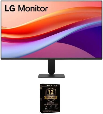 LG 24 Inch IPS Full HD 120Hz HDR10 Flicker Safe Computer Monitor with Slim Stand HDMI Cable 12 Month CPS Extended Warranty Screen Cleaner Eye Care Mode Reader Mode and Low Blue Light in Saudi Arabia