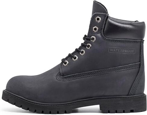 Zanco Men's 6 "أحذية عمل جلدية مقاومة للماء/أحذية البناء/أحذية المشي في الهواء الطلق in Kuwait