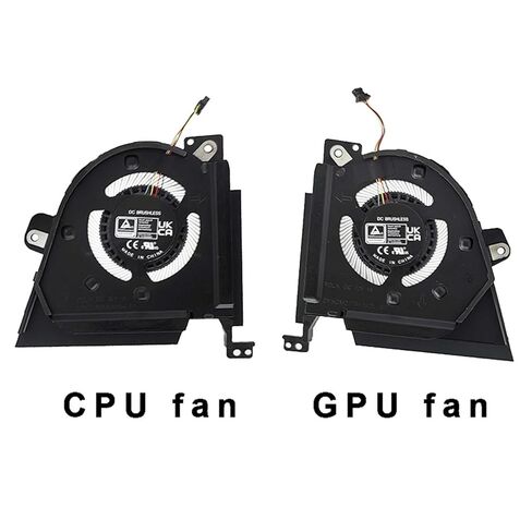 Laptop CPU GPU Cooling Fan Cooler fo 16 GX650 GX650R GX650P DC12V 13NR0BI0P05011 13NR0BI0P04011(A Pair Fan) in Kuwait