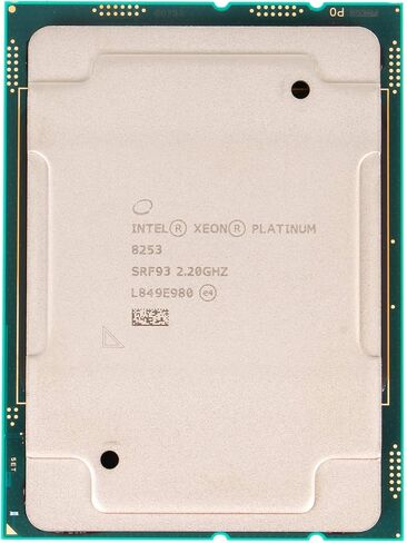 معالج Intel Xeon SRF93 Platinum 8253 2.2 جيجا هرتز 16 نواة FCLGA3647 لوحدة المعالجة المركزية (متجدد) in Kuwait